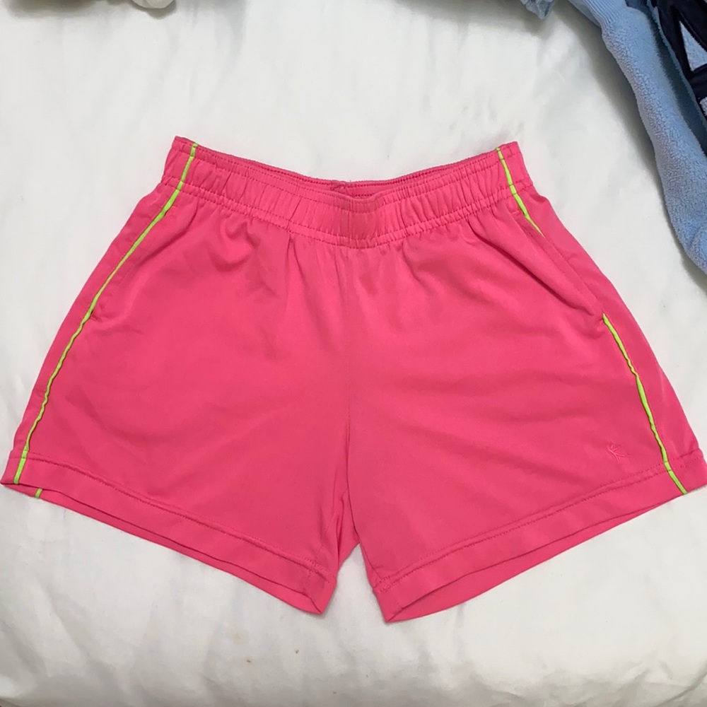 Pink and Green Shorts